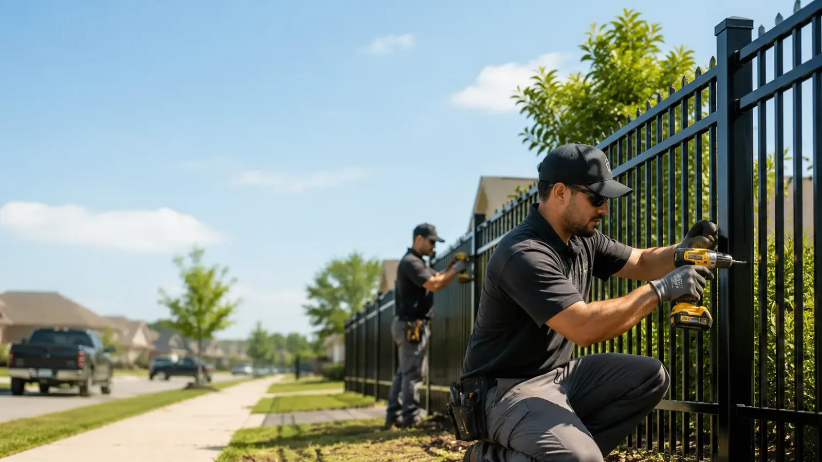 Metal Fence Installation in Collins, NY